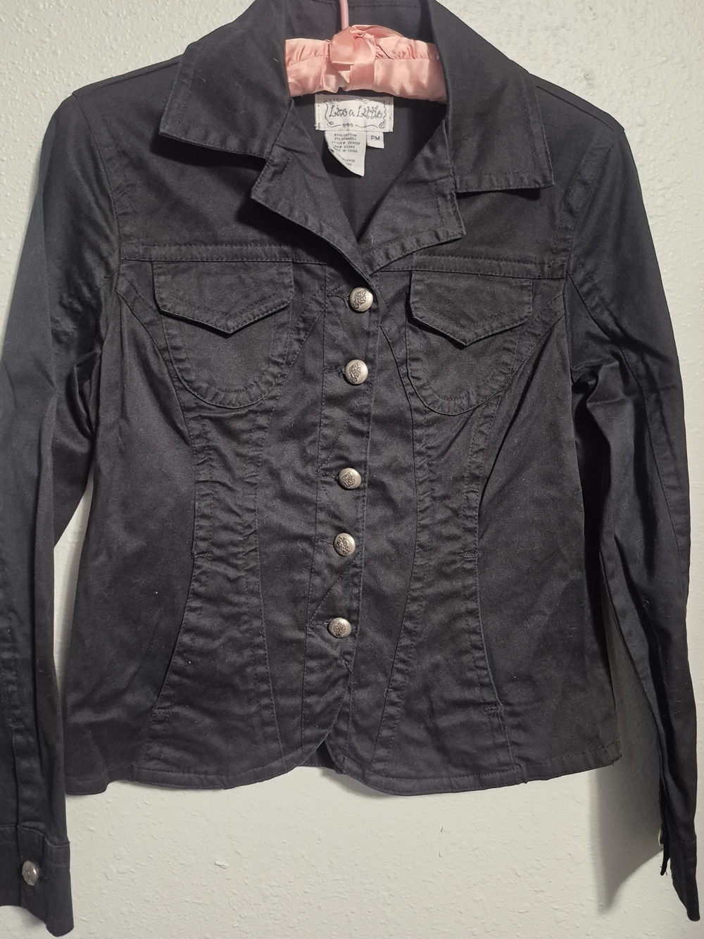 Vintage Y2K Live A Little Fitted Jacket - Size PM